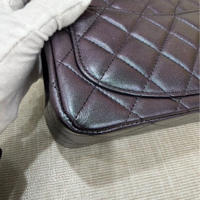 香奈兒 Chanel 人魚姬幻彩黑方胖子17 金釦-8