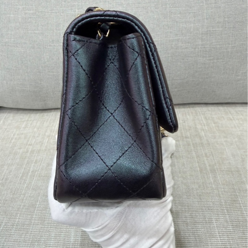 香奈兒 Chanel 人魚姬幻彩黑方胖子17 金釦-10