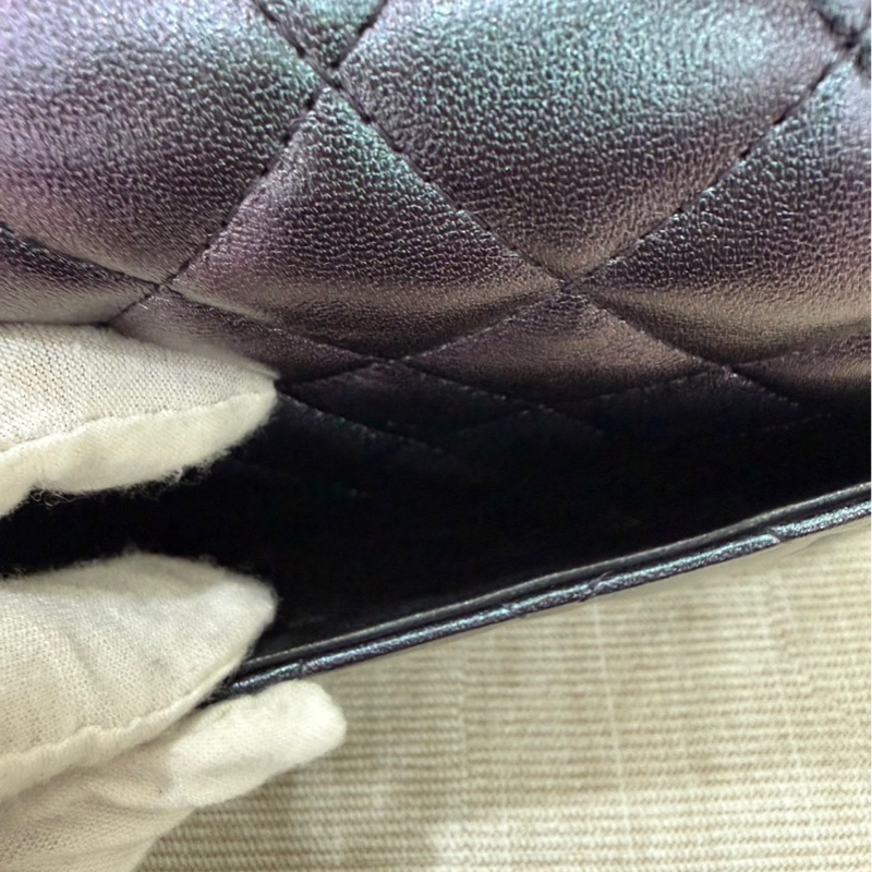 香奈兒 Chanel 人魚姬幻彩黑方胖子17 金釦-13