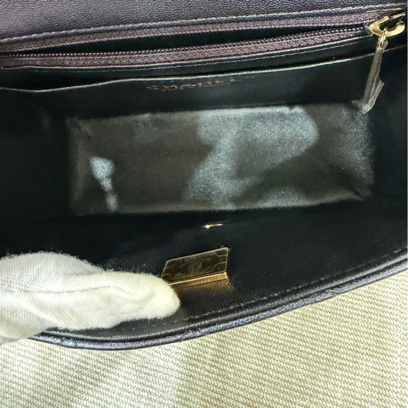 香奈兒 Chanel 人魚姬幻彩黑方胖子17 金釦-16