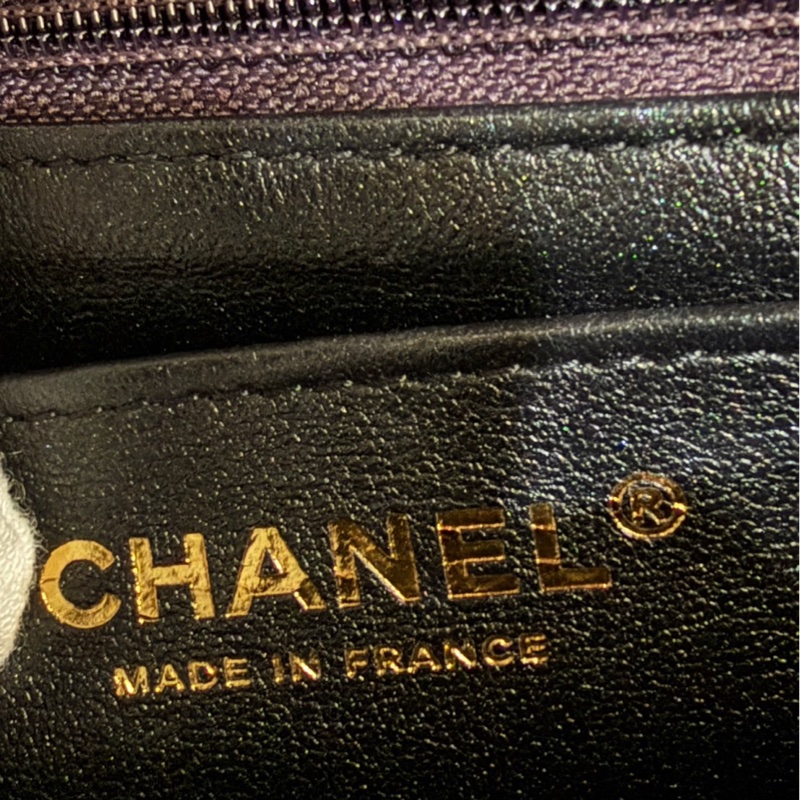 香奈兒 Chanel 人魚姬幻彩黑方胖子17 金釦-20