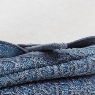 Dior Saddle Bag Denim Oblique 迪奧丹寧牛仔提花老花馬鞍包手提包單肩包-26