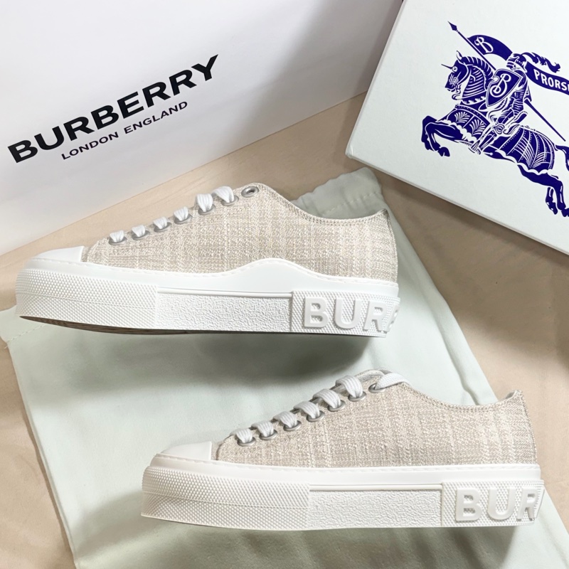 🎁全新未試穿 新款盒裝 ‼️全台最甜 Burberry 巴寶莉 超美厚底休閒鞋 （原價22900）-0