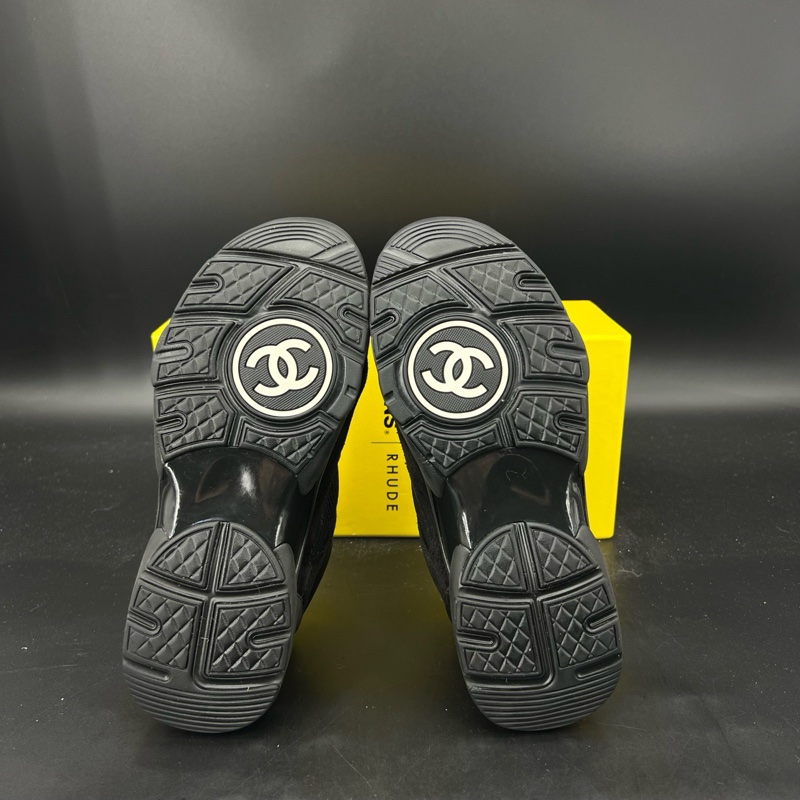 Chanel香奈兒 雙C 黑武士 size 36.5 碼-8