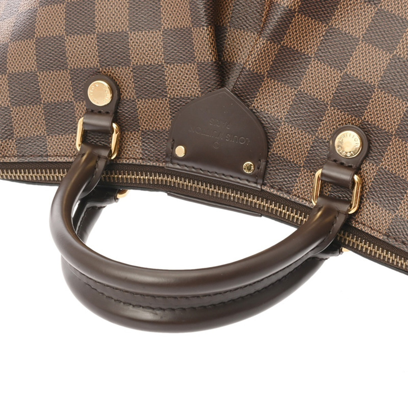 路易威登 (LOUIS VUITTON) Damier Siena PM 棕色 N41545 女士帆布手提包 A 級二手 Ginzo-3