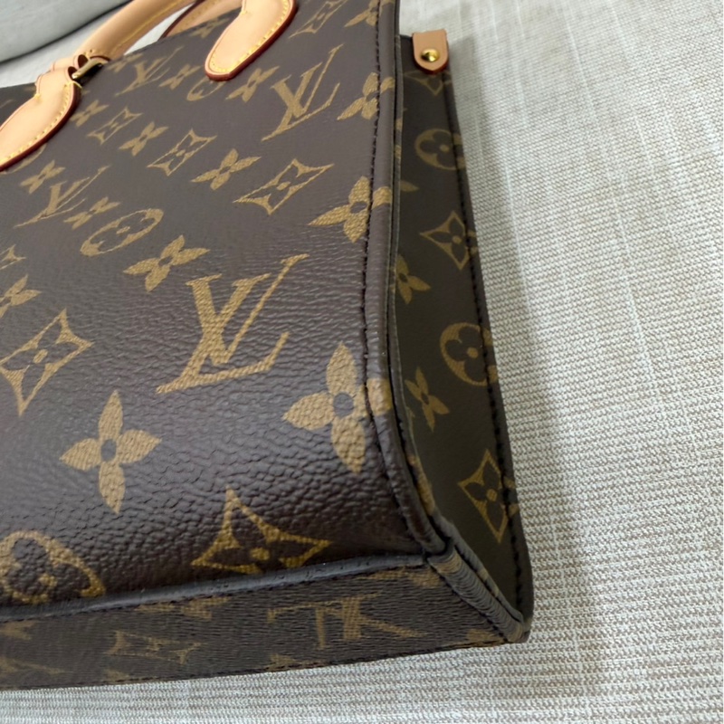 LV M45847 經典 SAC PLAT BB系列 Monogram 帆布手提包 琴譜包 肩背包 斜背包-10