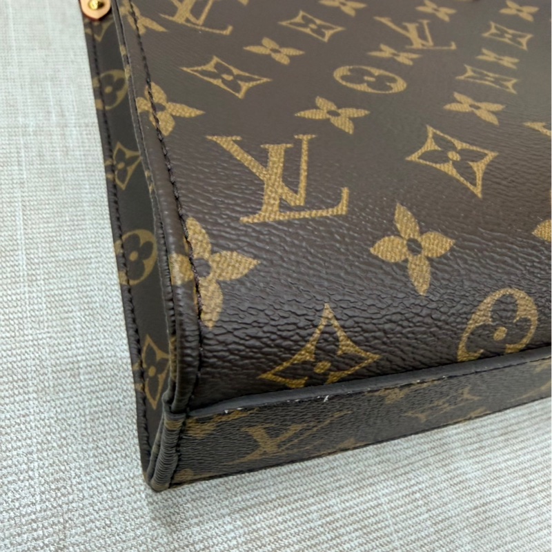 LV M45847 經典 SAC PLAT BB系列 Monogram 帆布手提包 琴譜包 肩背包 斜背包-13