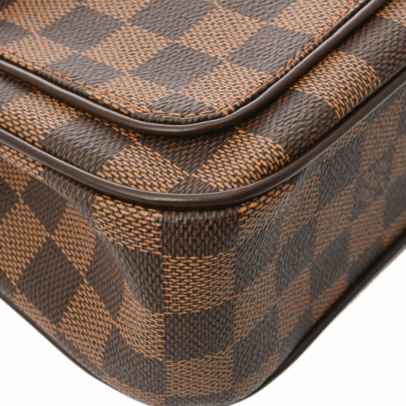 路易威登 (LOUIS VUITTON) Damier Aubagne 棕色 N51129 女士帆布單肩包 A 級二手 Ginzo-7