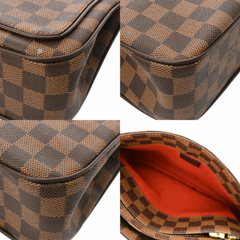 路易威登 (LOUIS VUITTON) Damier Aubagne 棕色 N51129 女士帆布單肩包 A 級二手 Ginzo-8