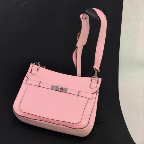 爱马仕吉普赛 Jypsiere 28樱花粉 swift皮 T刻