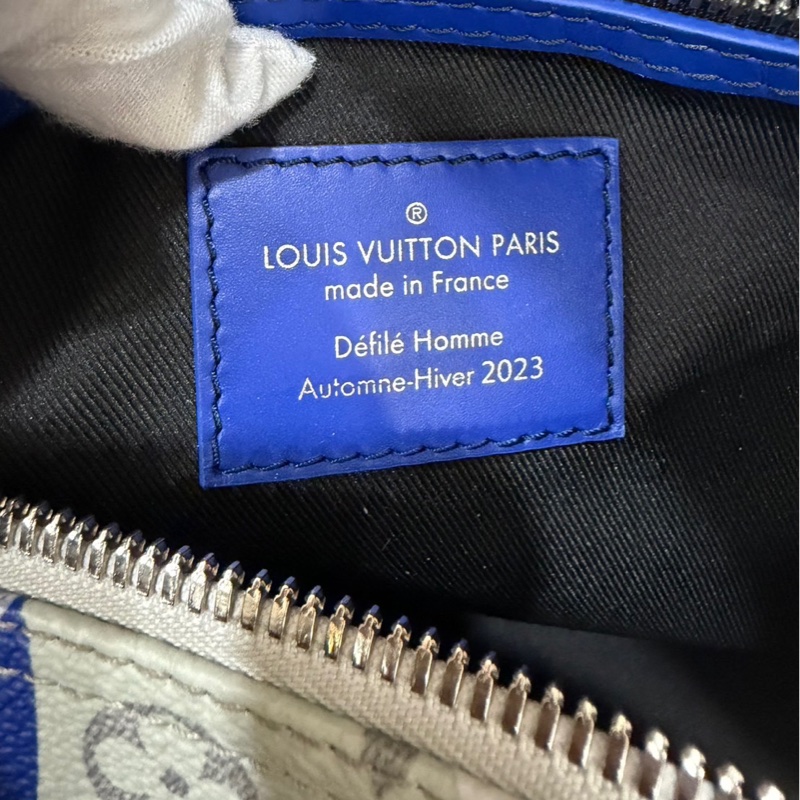 LV 白花 眼睛系列旅行袋#45公分#晶片款#限量版#-28