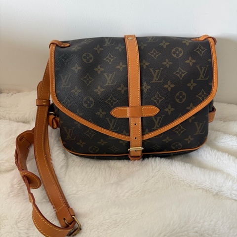 Lv雙子星馬鞍包（M42256)小號