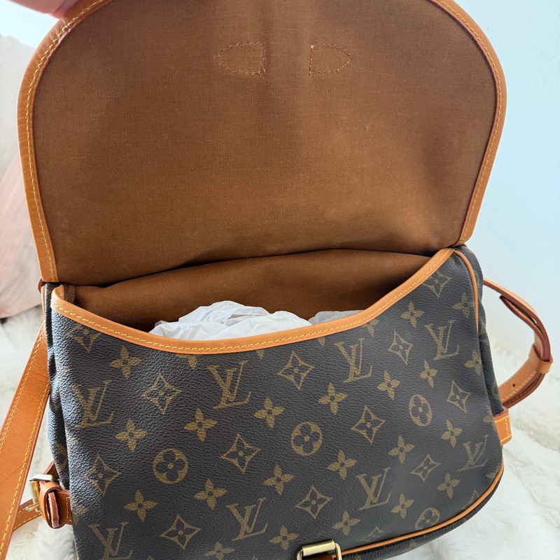 Lv雙子星馬鞍包（M42256)小號-7