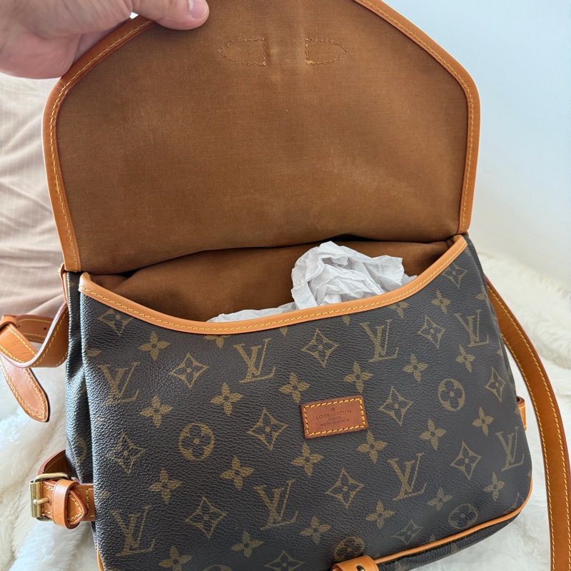 Lv雙子星馬鞍包（M42256)小號-9