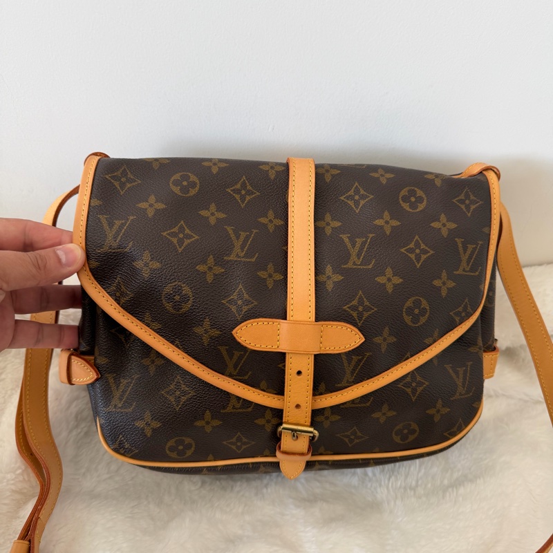 Lv雙子星馬鞍包（M42256)小號-0