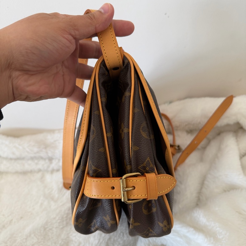 Lv雙子星馬鞍包（M42256)小號-2