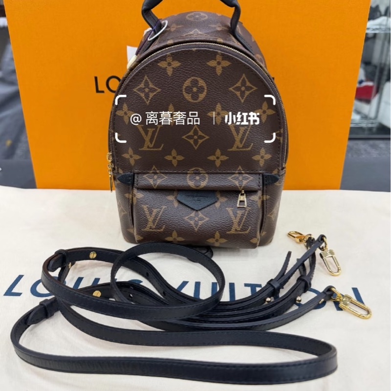 LV M44873 Palm Springs Mini 小書包-0