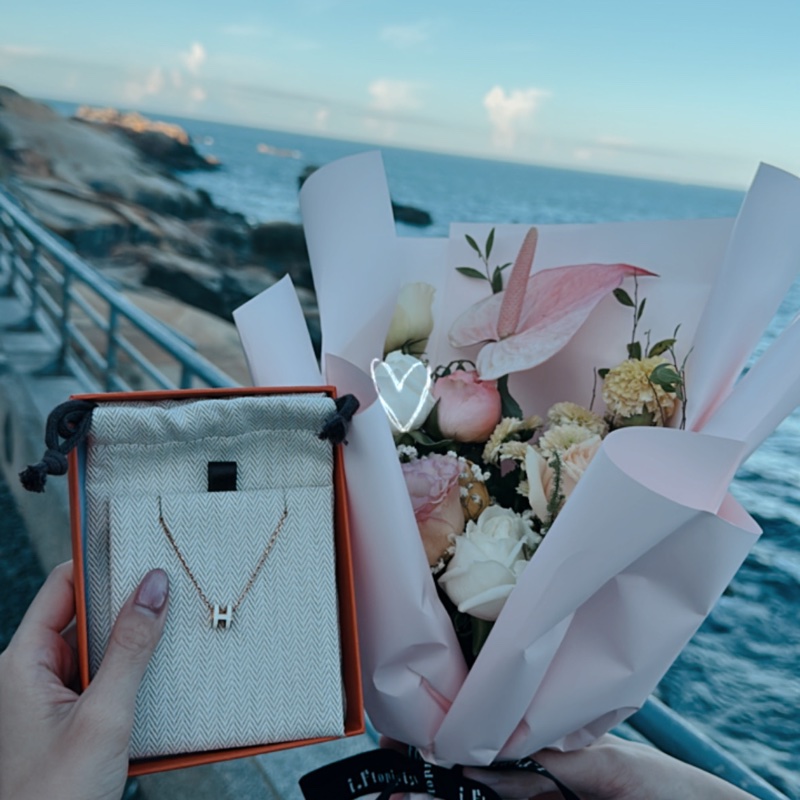 愛馬仕 Hermes Mini Pop H 項鍊-3