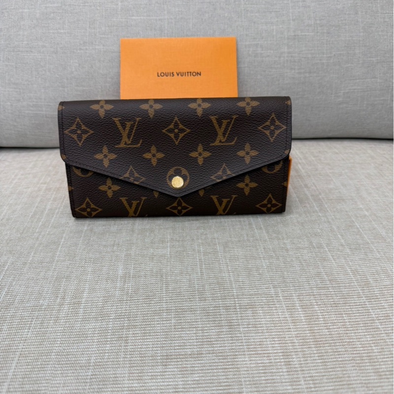 LV M60531 Sarah 錢包#內裡焦糖棕色-1