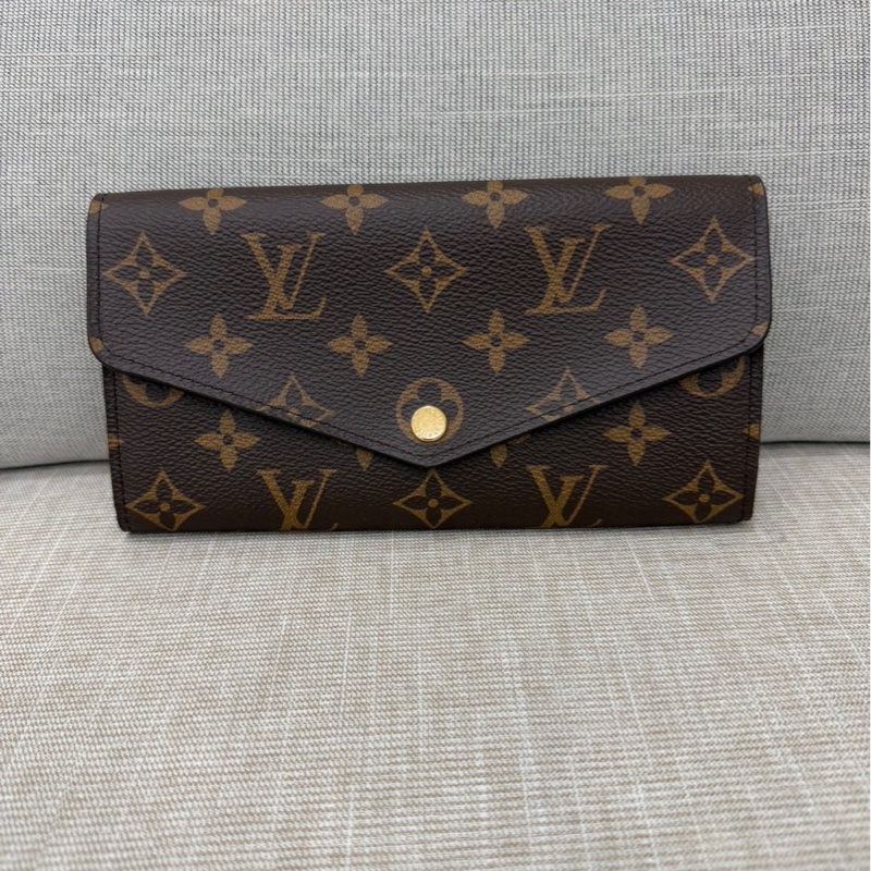 LV M60531 Sarah 錢包#內裡焦糖棕色-2