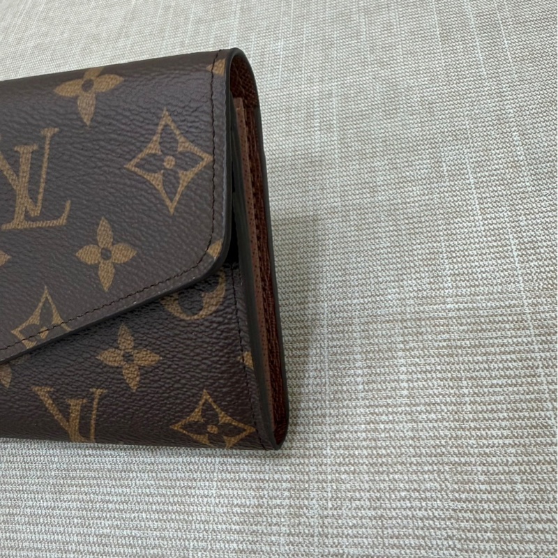 LV M60531 Sarah 錢包#內裡焦糖棕色-4