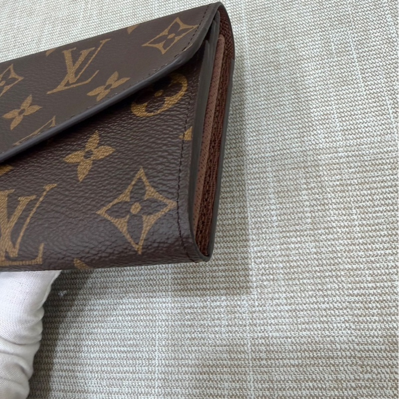 LV M60531 Sarah 錢包#內裡焦糖棕色-8