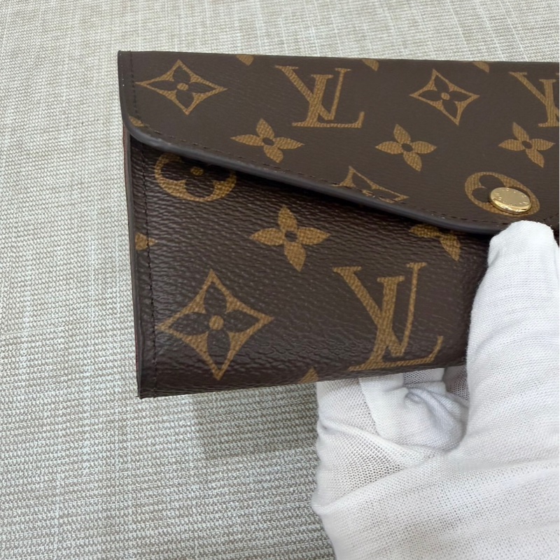 LV M60531 Sarah 錢包#內裡焦糖棕色-9