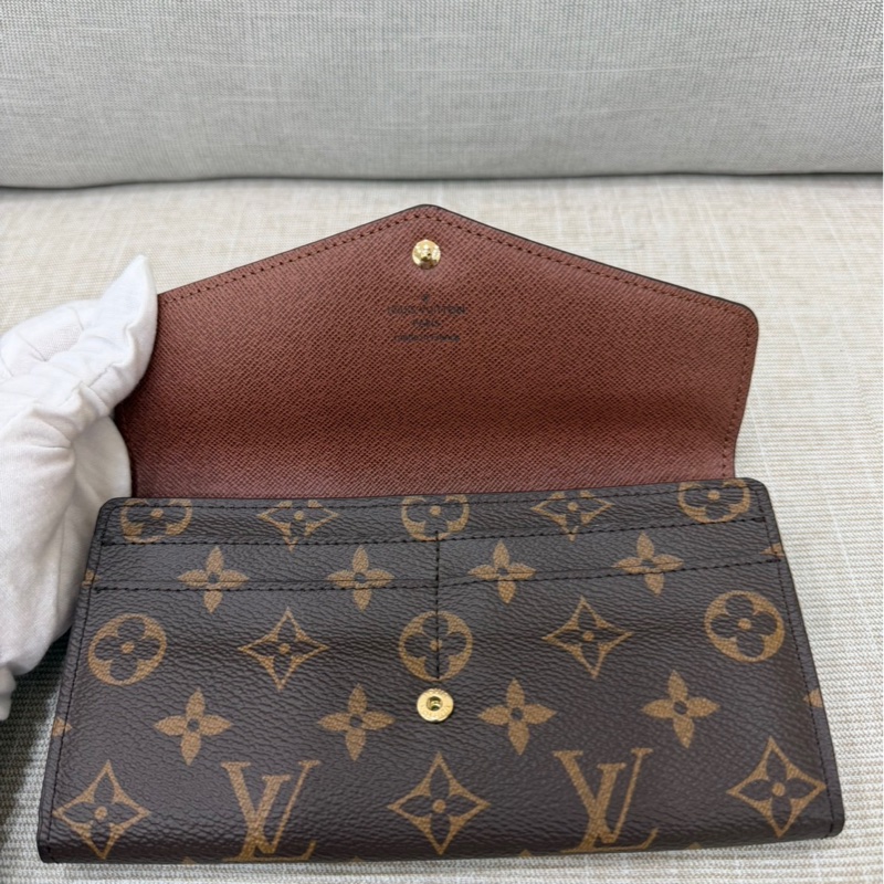 LV M60531 Sarah 錢包#內裡焦糖棕色-15