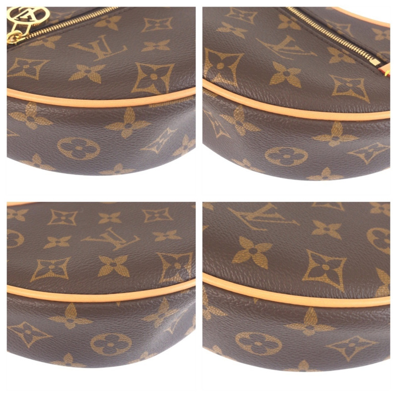 路易威登 Monogram Loop 棕色皮革金色五金配件，M81098，女士兩用單肩背包/手提包-2
