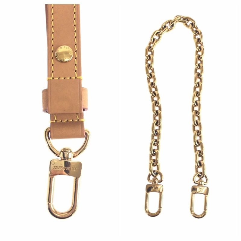 路易威登 Monogram Loop 棕色皮革金色五金配件，M81098，女士兩用單肩背包/手提包-4