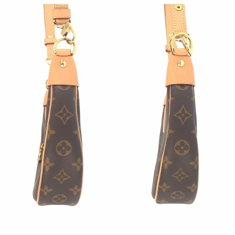 路易威登 Monogram Loop 棕色皮革金色五金配件，M81098，女士兩用單肩背包/手提包-6