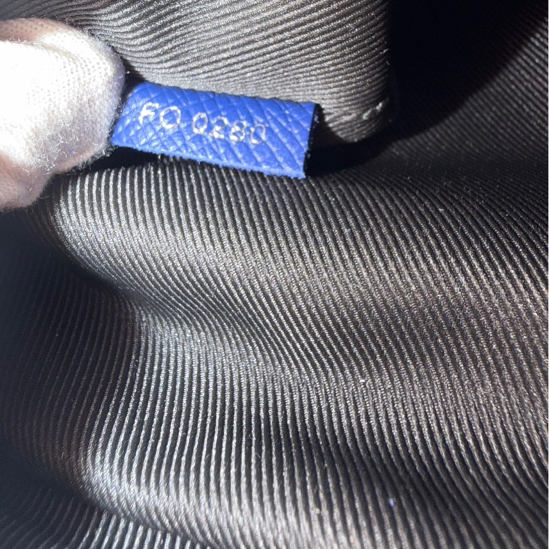 LV M30242 outdoor Monogram藍色老花拼皮郵差 斜背包-29