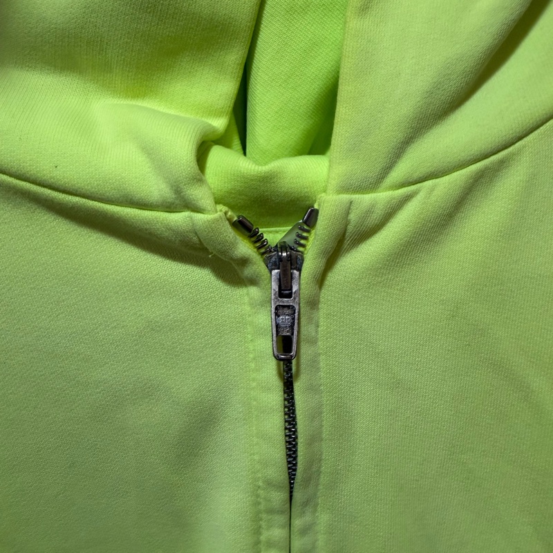 BALENCIAGA 稀少螢光款前後幻影LOGO外套-13