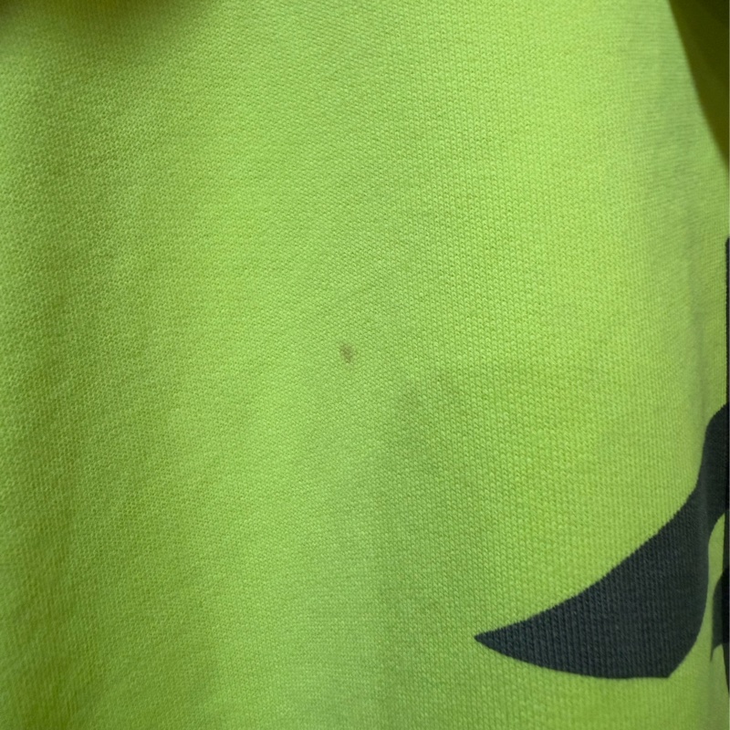 BALENCIAGA 稀少螢光款前後幻影LOGO外套-14