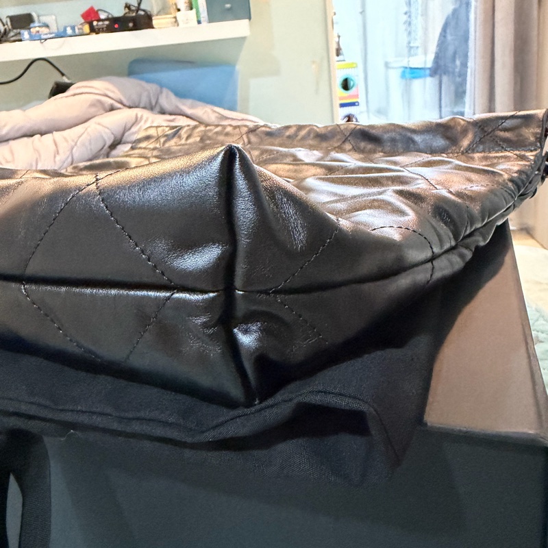 Chanel 22 bag  銀釦 （小號）-12