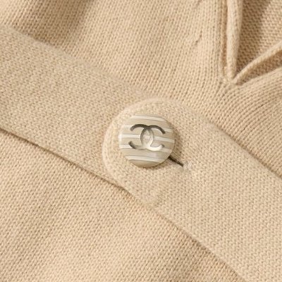 ❤️CHANEL Runway秀款設計感連身裙 精緻CC鈕扣-5