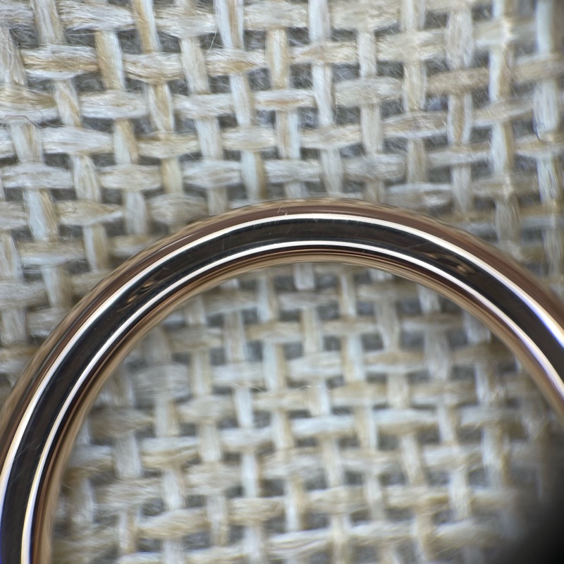 98新Cartier /卡地亞 18k玫瑰金釘子寬版頭尾鑽戒指 尺碼:56碼 附件:內外盒子-4