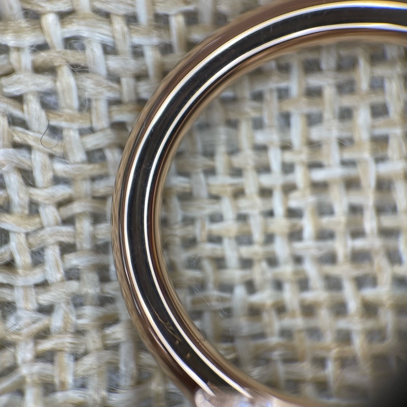 98新Cartier /卡地亞 18k玫瑰金釘子寬版頭尾鑽戒指 尺碼:56碼 附件:內外盒子-9