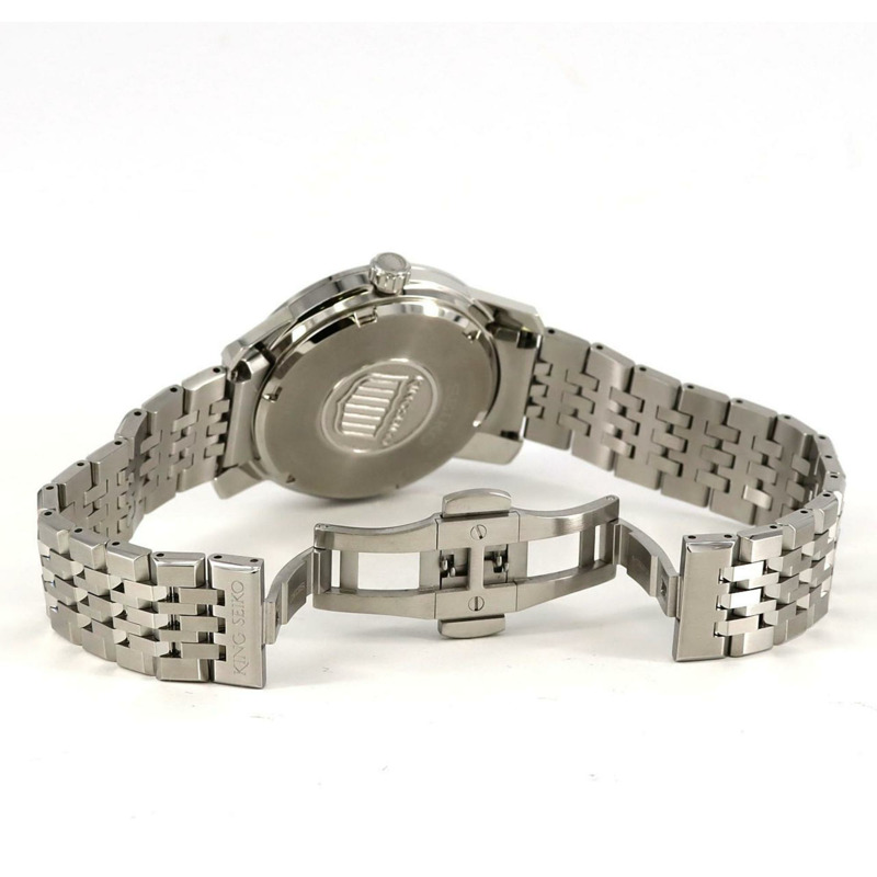 精工 King 6L35-00G0 SDKA013 SS 自動腕錶-6