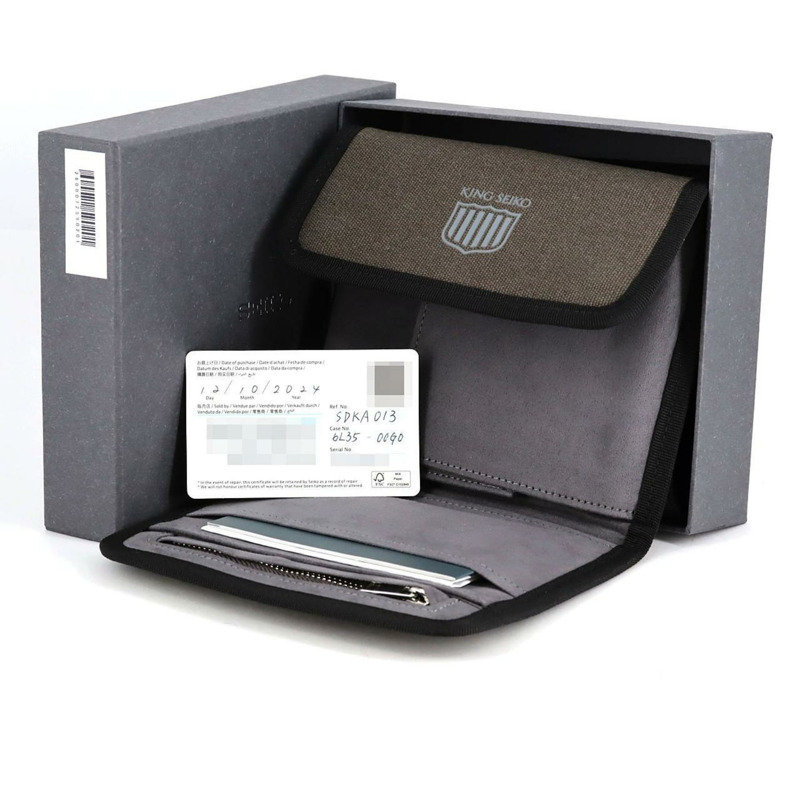 精工 King 6L35-00G0 SDKA013 SS 自動腕錶-7