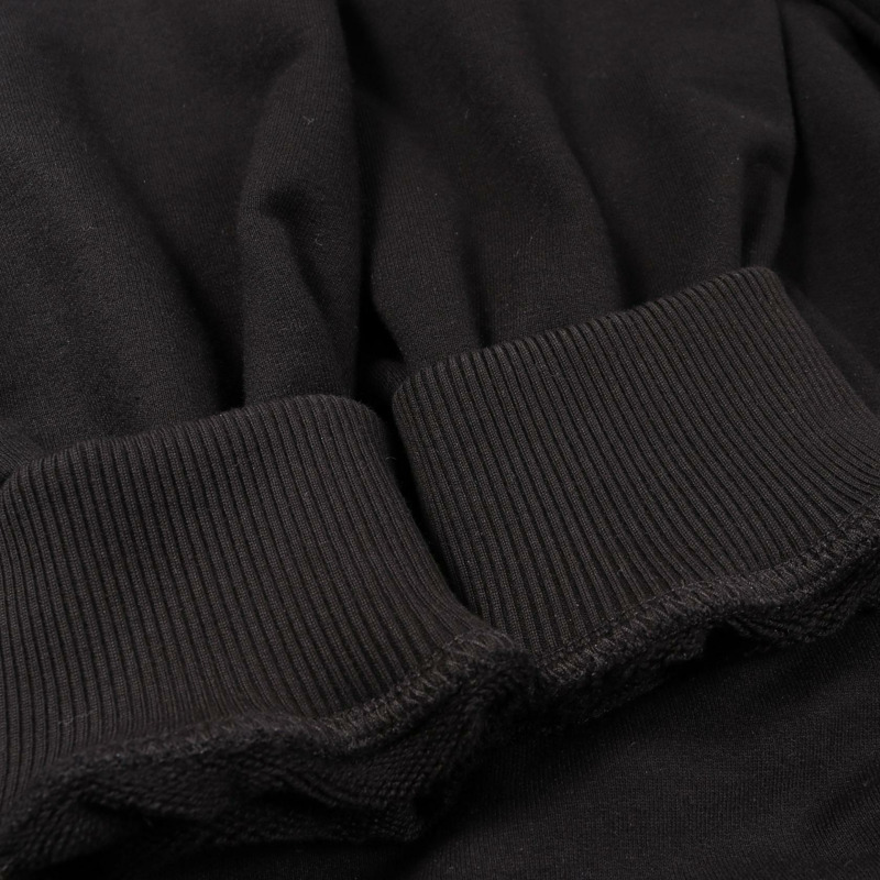 FENDI x VERSACE FENDACE 美杜莎刺繡連帽衫，純棉材質，黑色，二手男款 #M-7