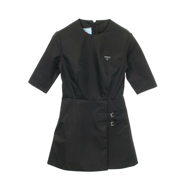 PRADA Re-Nylon洋裝 黑色二手女裝-0