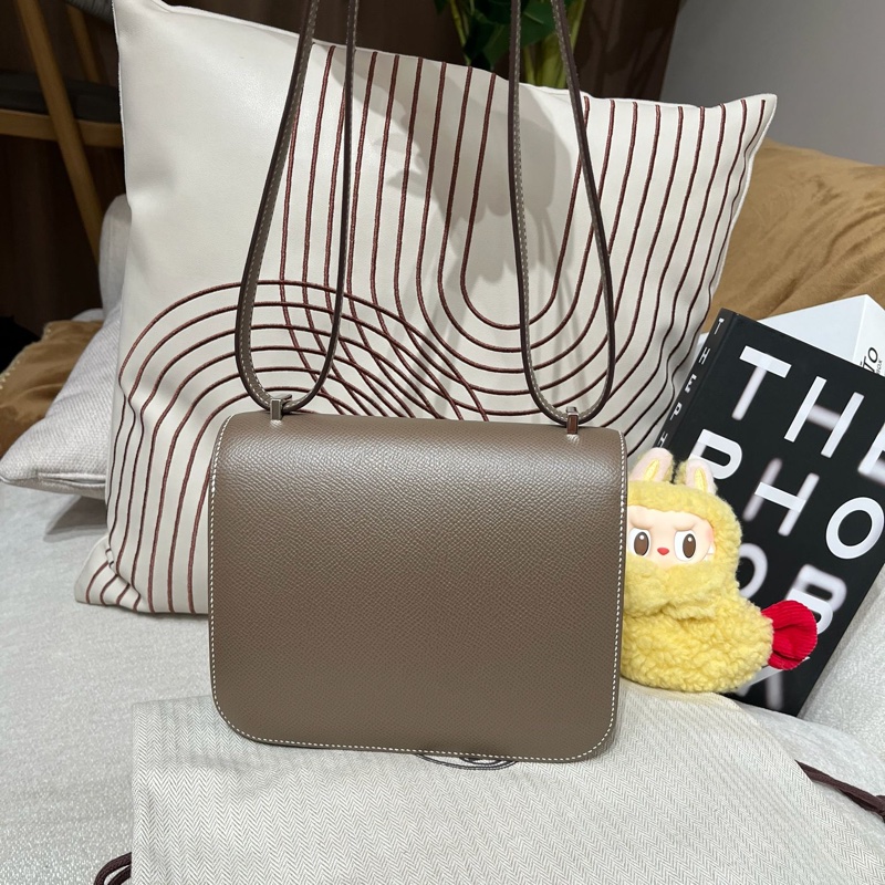 Hermes Constance 19 Mini Stamp Y Etoupe-2
