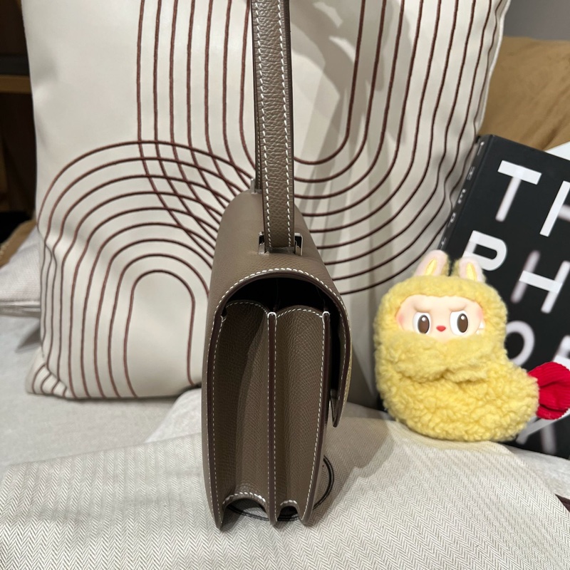 Hermes Constance 19 Mini Stamp Y Etoupe-3