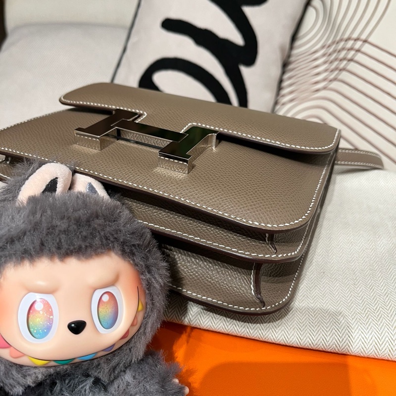 Hermes Constance 19 Mini Stamp Y Etoupe-10