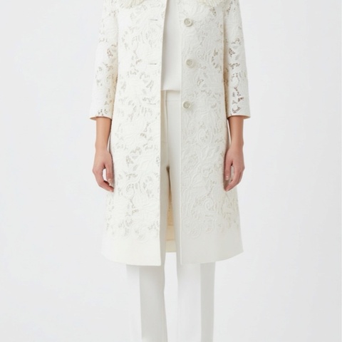 ERMANNO SCERVINO 絕美立體蕾絲刺繡外套