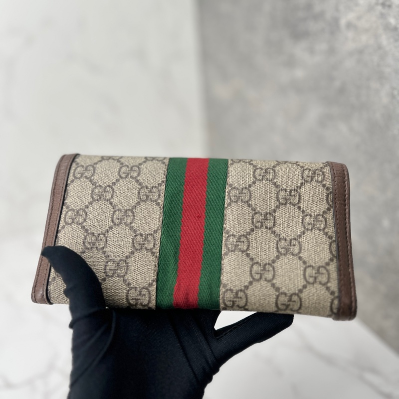 香緹國際精品 887 Gucci 老花長夾-4