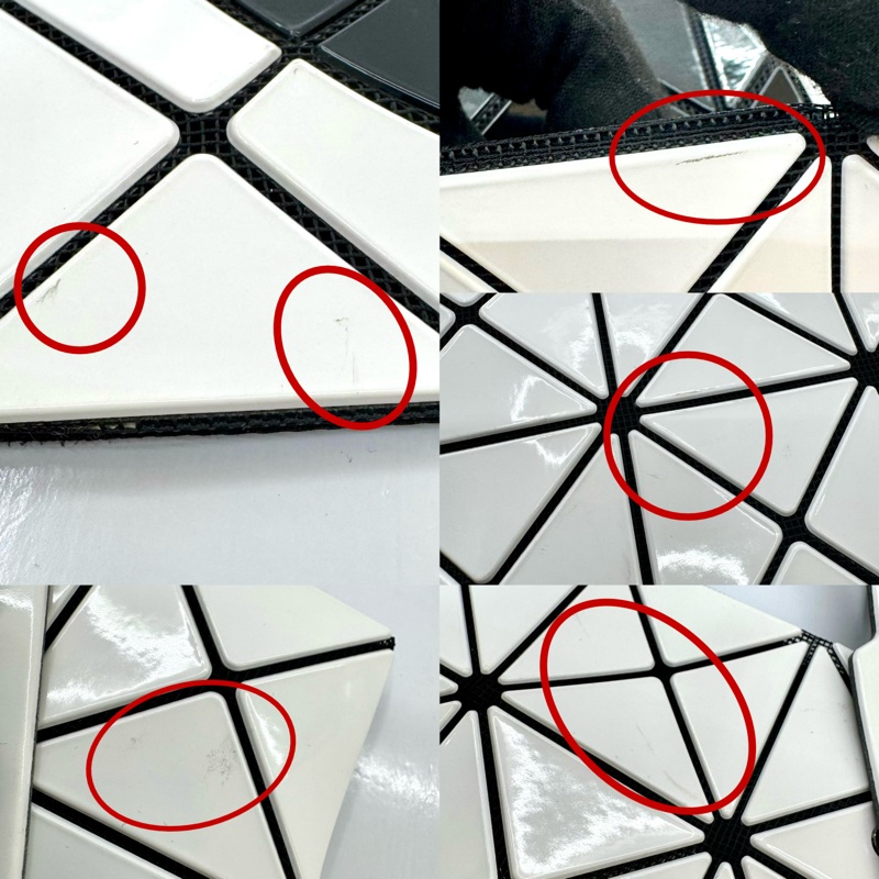 三宅一生 BAO BAO 托特包 白色黑圓點-7