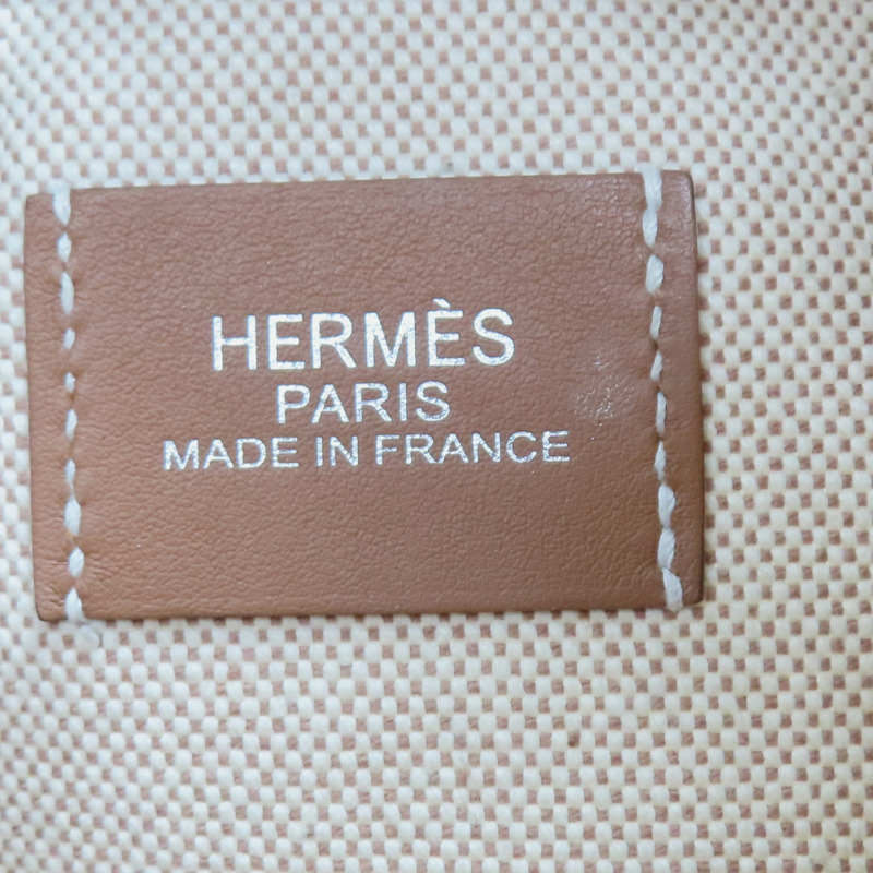 金棕色 Swift牛皮 米色 帆布 Arcon 肩背包 W刻 銀扣【HERMES 愛馬仕】 H084853CKAA-7