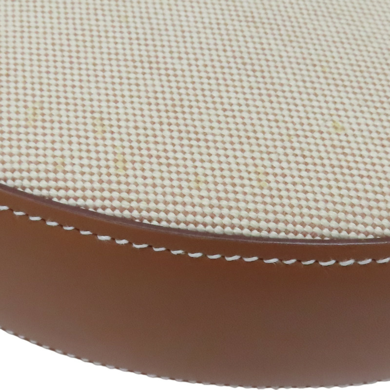 金棕色 Swift牛皮 米色 帆布 Arcon 肩背包 W刻 銀扣【HERMES 愛馬仕】 H084853CKAA-12